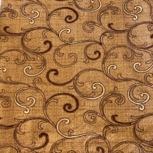 HORCHOW tone on tone curtain - Picture 9 of 12